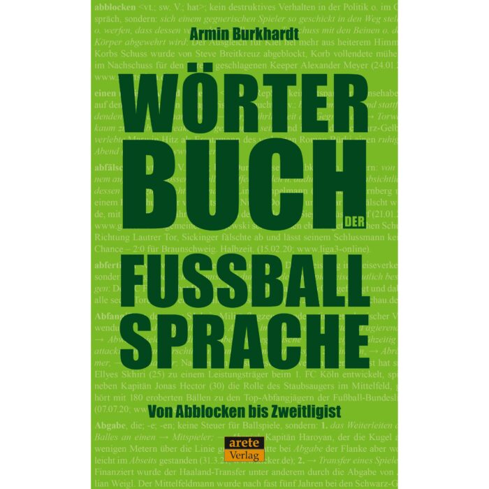 Buchtitel Wörterbuch der Fußballsprache