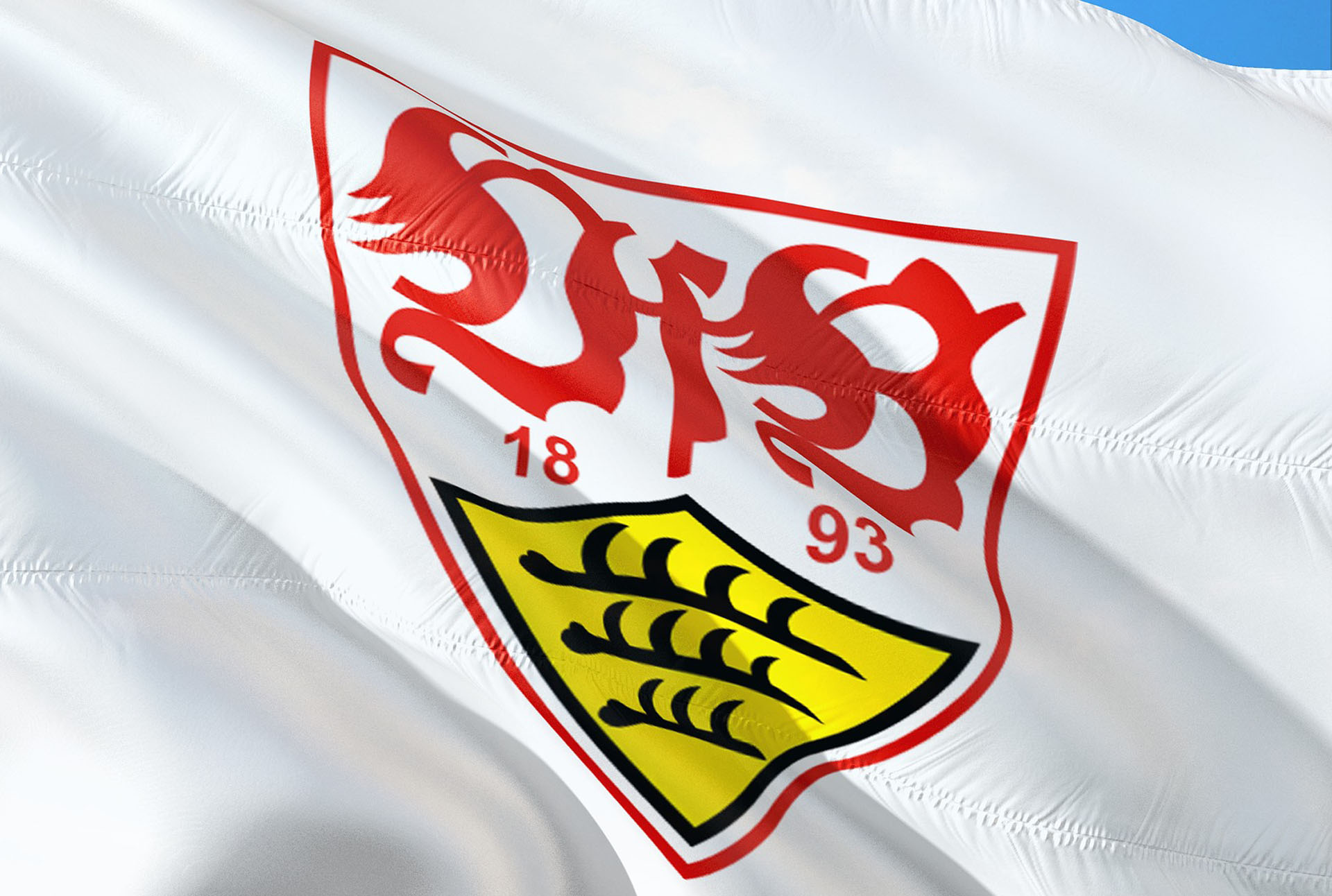 Fallge Fahne VfB Stuttgart