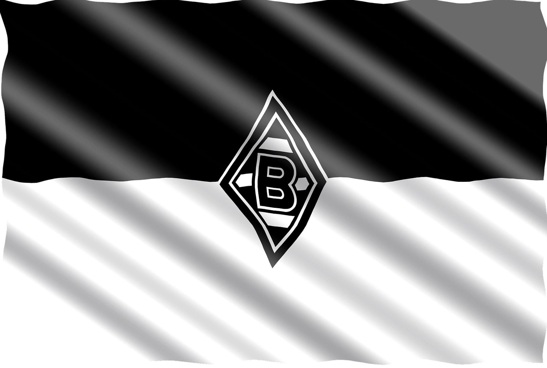 Fahne Flagge Borussia Mönchengladbach