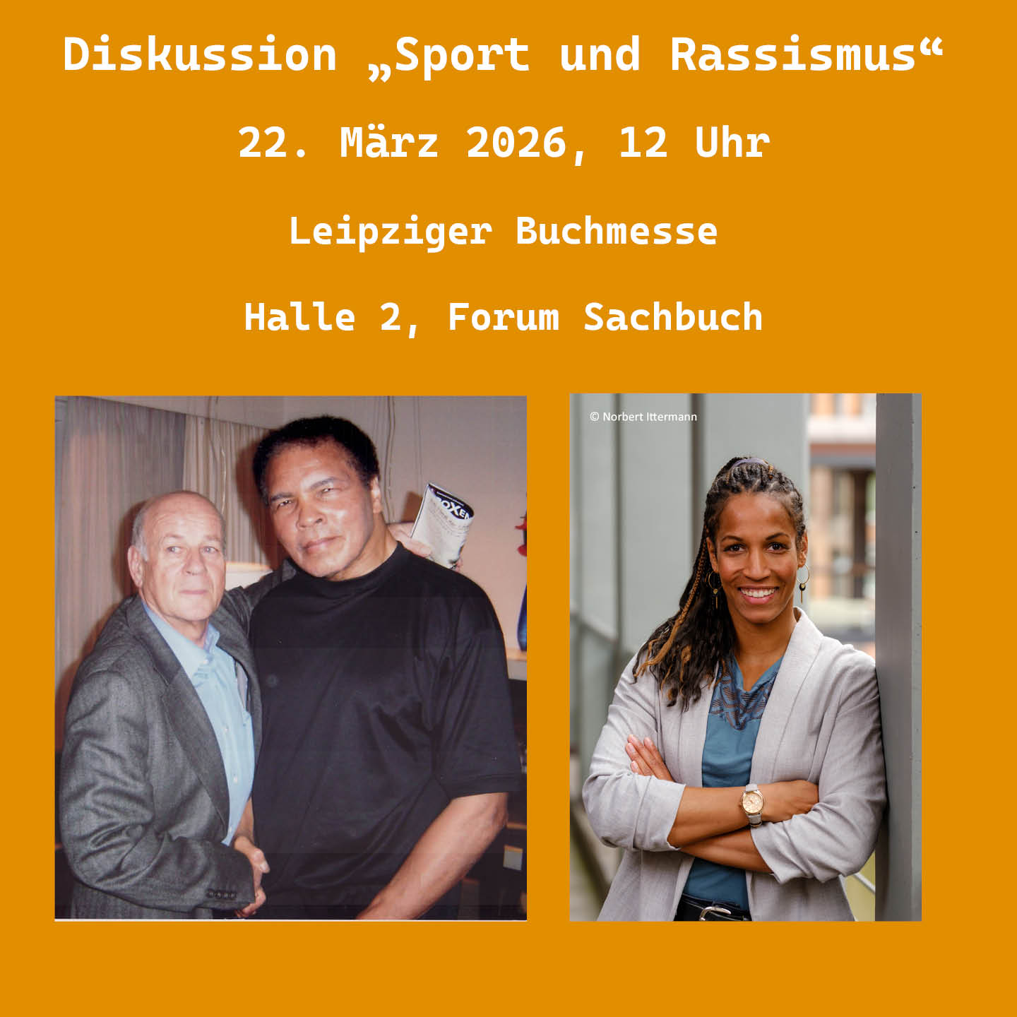 Diskussion Sport und Rassismus auf der Buchmesse